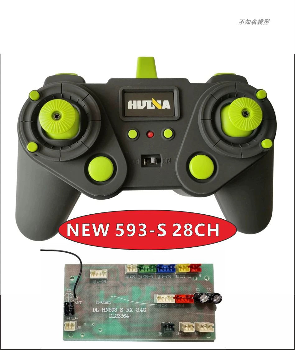 Huina 550/593/594/580/573/582/583/572 RC Engineering Vehicle Remote Control Transmitter