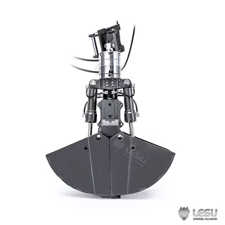 LESU 1/14 Aoue-956 RC Hydraulic Excavator Metal Mechanical Claw Hydraulic Pliers Bucket