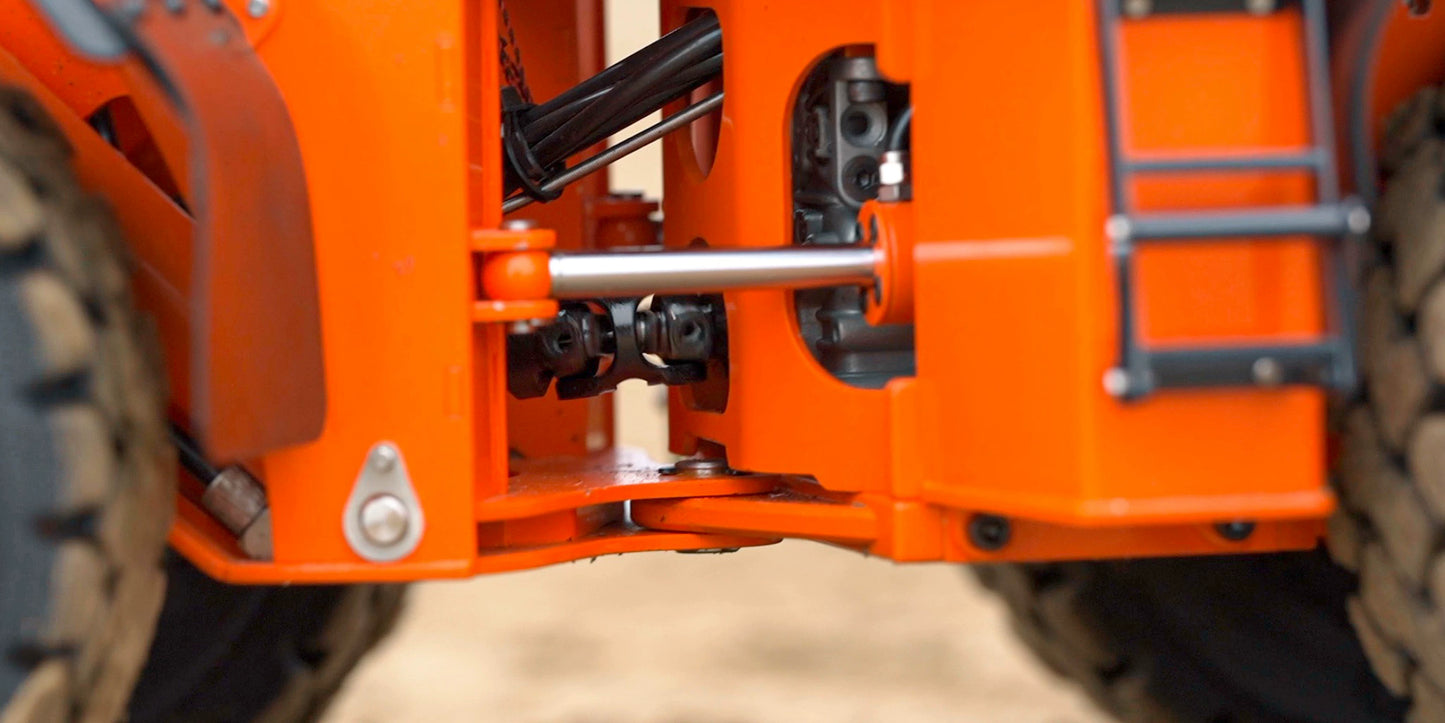 JDMODEL JDM-198 1/14 Remote Control Hydraulic Loader ZW370 LOADER with light sound RT