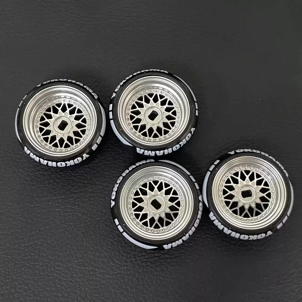 TG Racing BBS Metal Tires 20MM for 1/24 Rc Drift Car MINIZ DRZ Miniq TRC ArtTG Mk3
