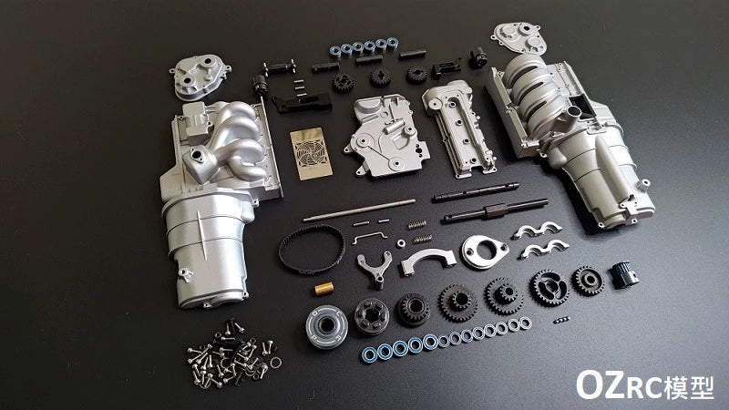 CAPO SIXER1 Jimney Samurai Rc Car Engine Transfer Case Assembly Set