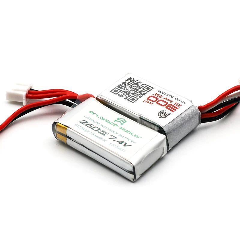 Orlandoo Hunter 1/32 Rc Car Esc D4l Universal  7.4V 2S 300 Lithium Battery