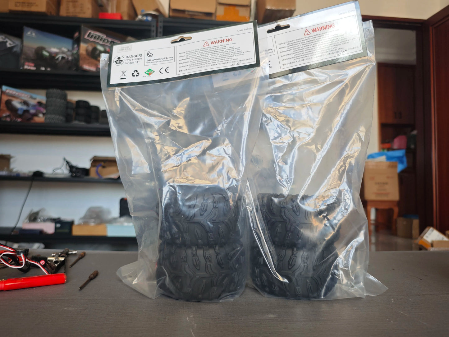 UDIRC 1201 GRM12 Rc Car P12-003B Coupler 12mm Tire Assembly