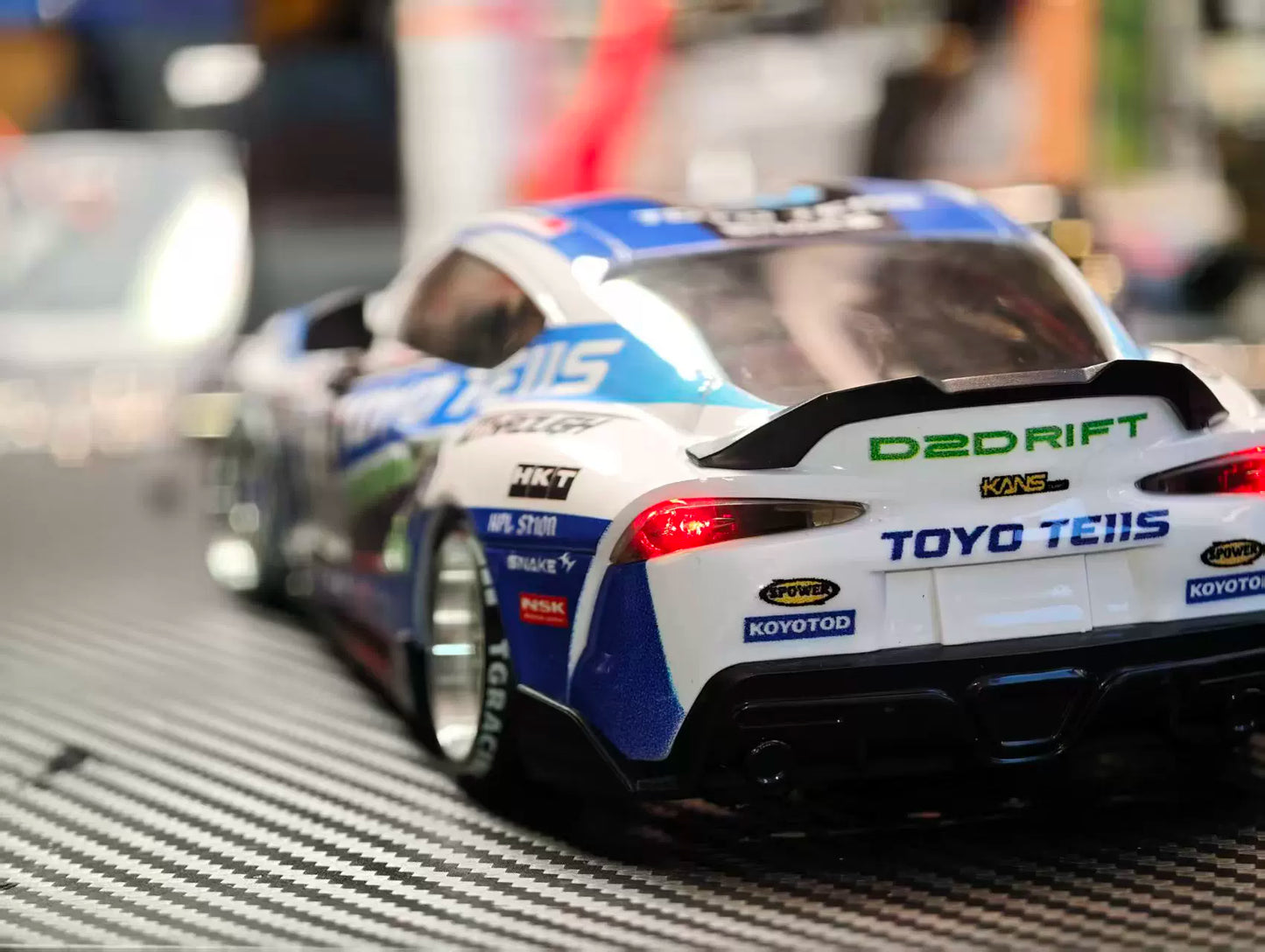 TGS  Tg Super Ran 1/24 Brushless External Rotor Motor Rwd Rc Drift Car WITH LIGHT RTR