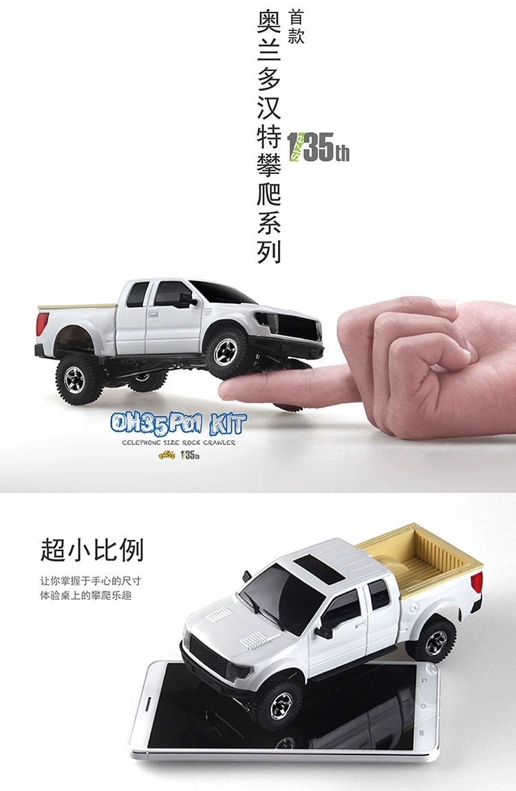 Orlandoo Hunter P01 1:35 F150 Rc Pickup Assembled Model KIT