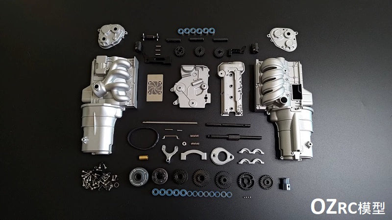 CAPO SIXER1 Jimney Samurai Rc Car Engine Transfer Case Assembly Set