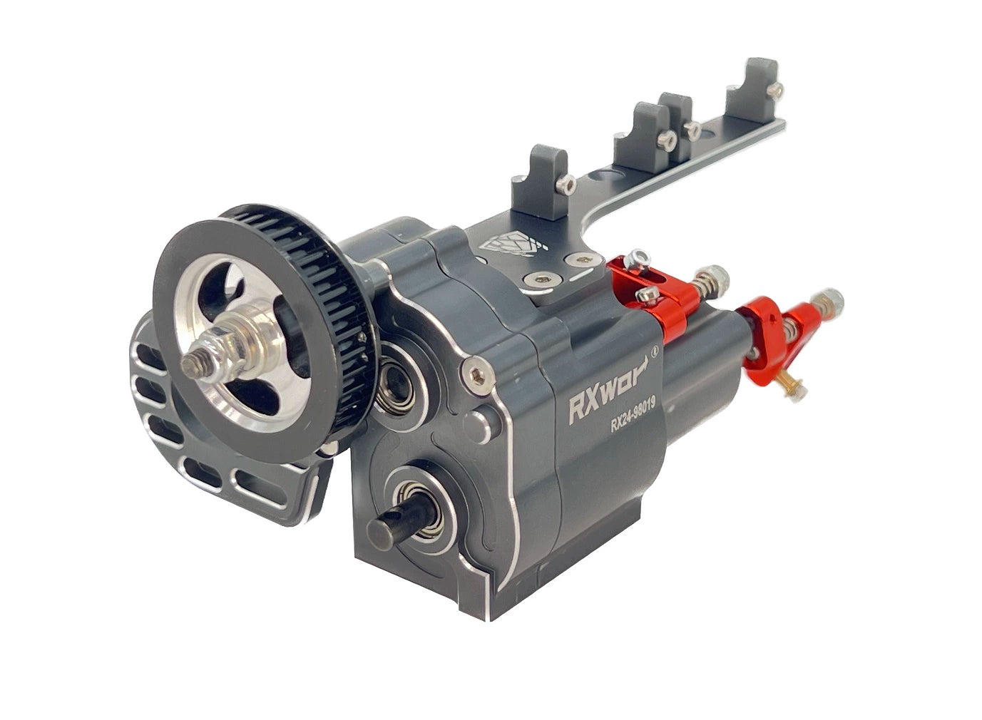 RXwAR RXscx10 All-Metal Two-Speed Transmission for 1/10 Scx10 Rc Car