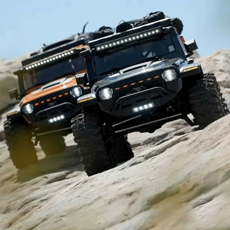 CROSSRC EMO X4 Big Leopard 1/8 Brushless Rc Climbing Vehicle 4WD Off-Road Vehicle RTR