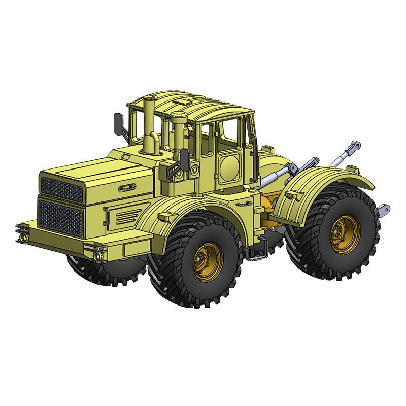K701 1/87 HO Remote Control Tractor Model 3D Printing DIY Kit