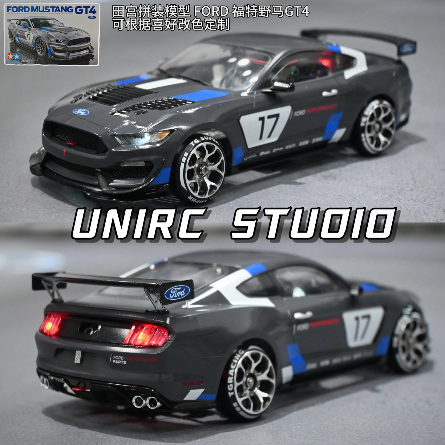 TG SUPER UNIRC TG + 1/24 RWD Brushless External Rotor Motor RC DRIFT CAR RTR