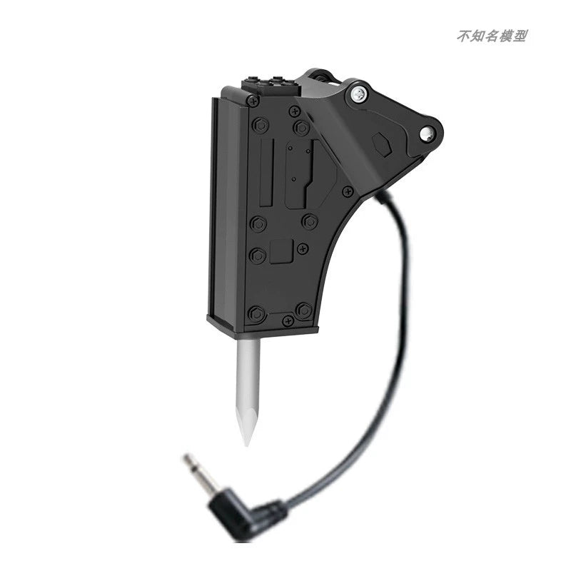Huina 592 593 594 580 Rc Excavator Metal Accessories Quick Change Clip Grab Wood Breaker Coupler