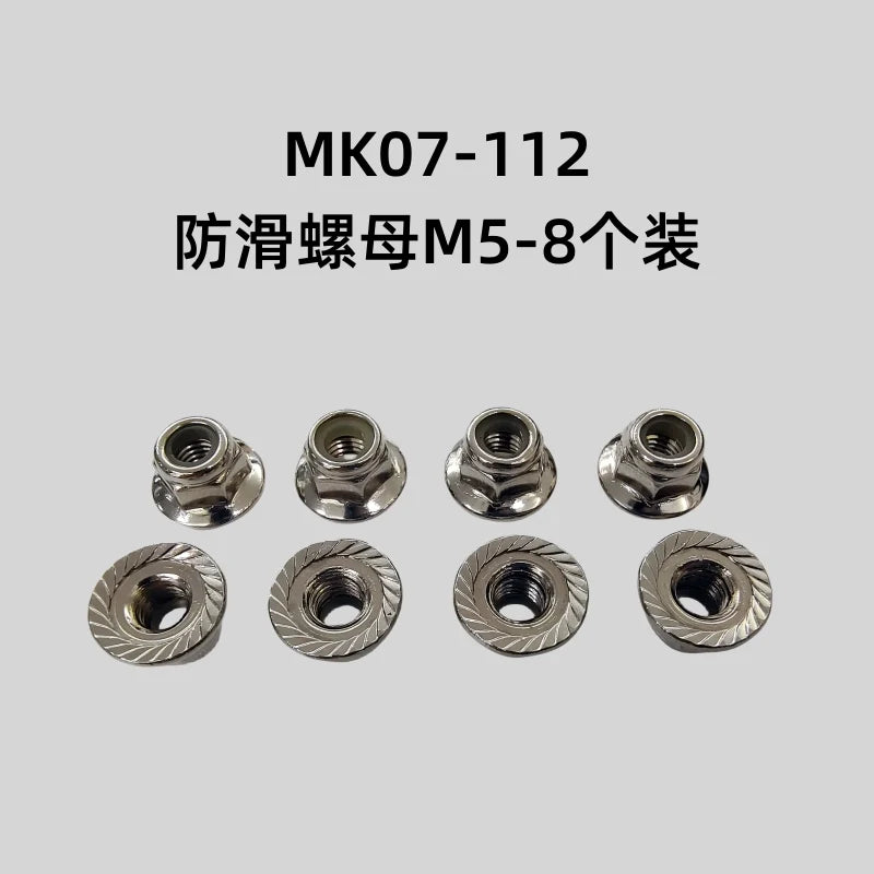 Rlaarlo Mk-07 1/7 Rc Climbing Off-road Vehicle Car Steering Seat Tire Differential Shock Absorber Original Repair Parts