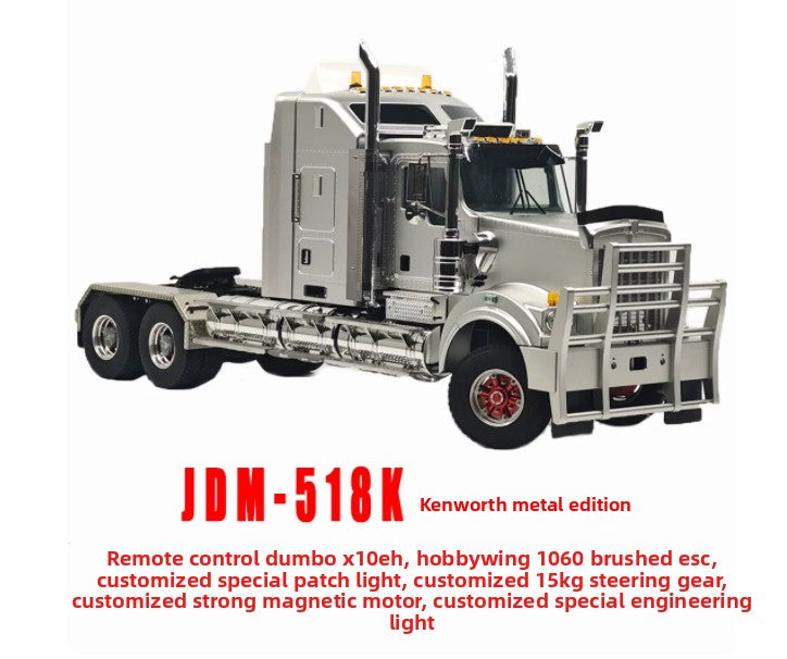 JDMODEL DM-518K 1/14 6x4 Kenworth Full Metal RC Tractor RTR