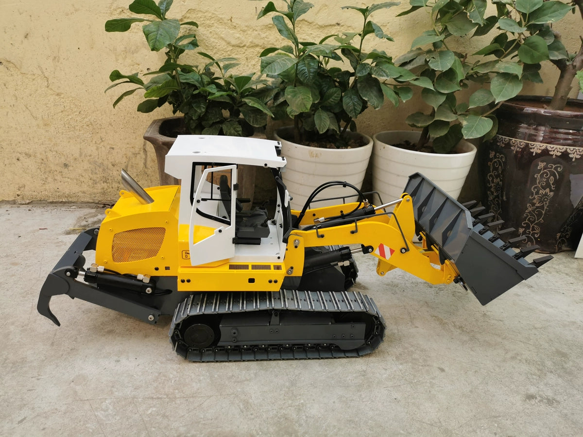 Wsz 666 1/12 All Metal Remote Control Hydraulic Track Loader RTR