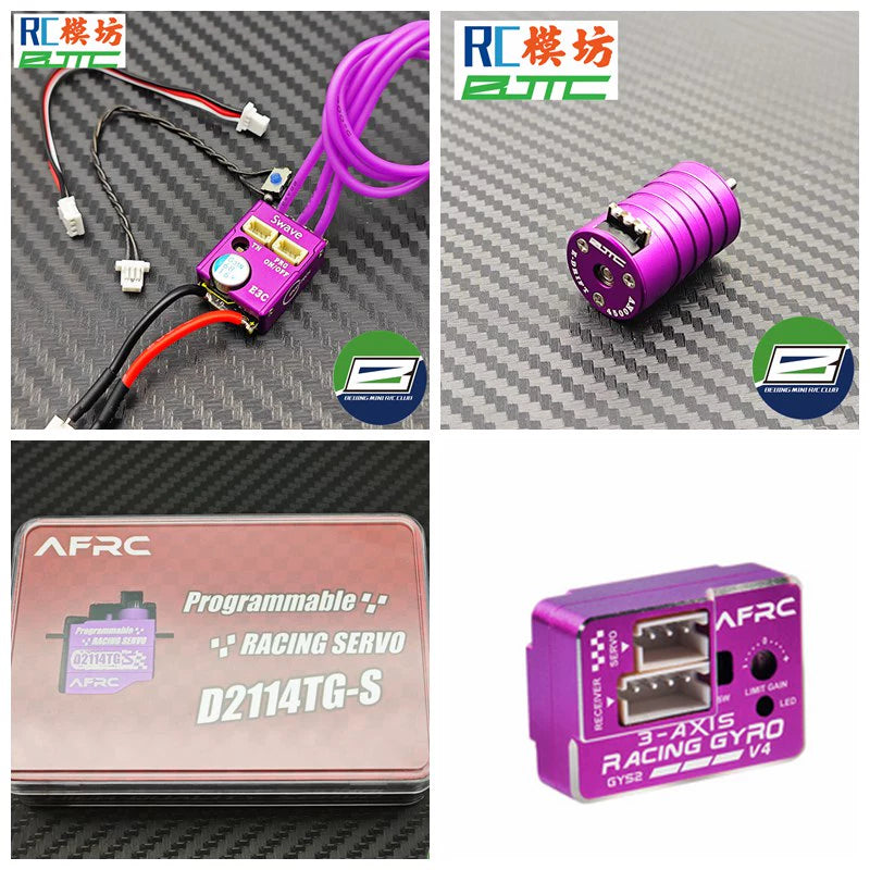 ZERORC RW00SR 1/24 RWD RC DRIFT CAR KIT
