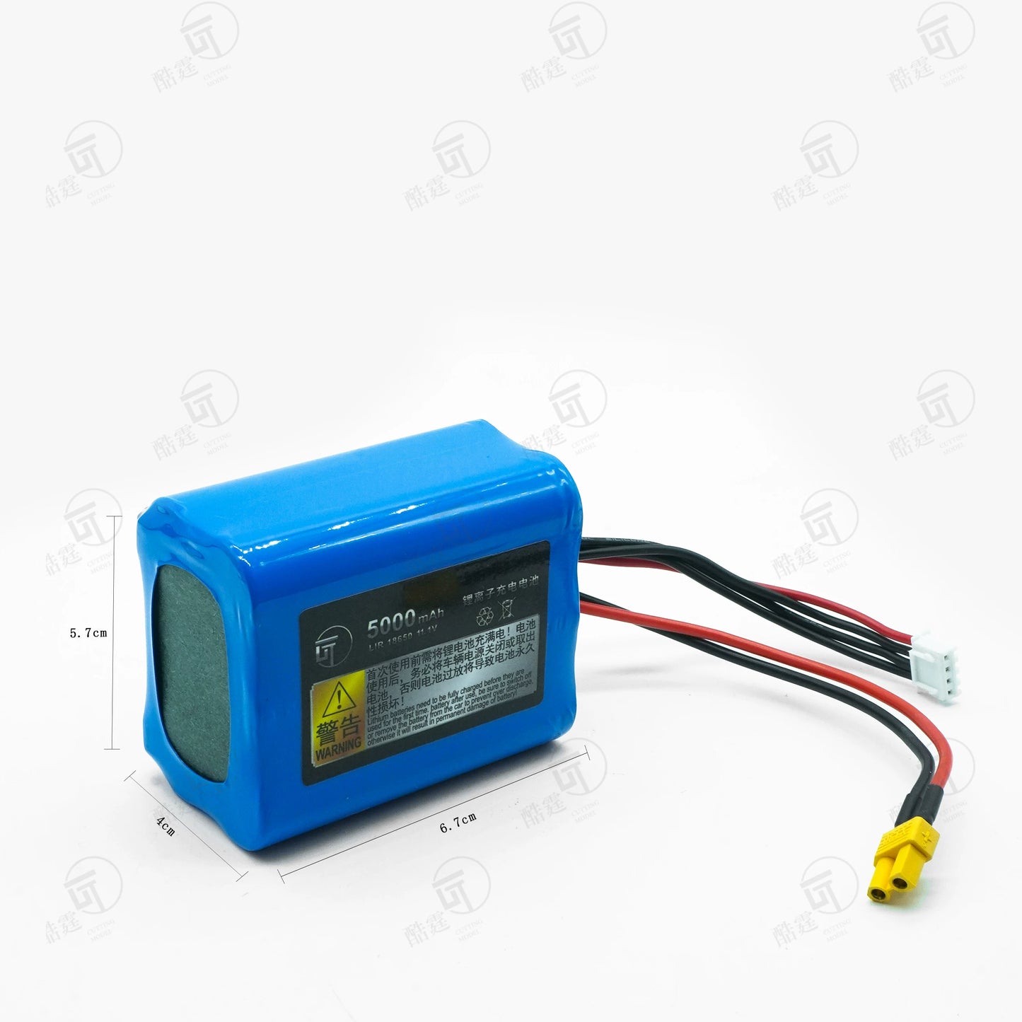 Cut Model 1/14 Rc Hydraulic Excavator 10000/15000 MAh Lithium Battery Xt60 Plug