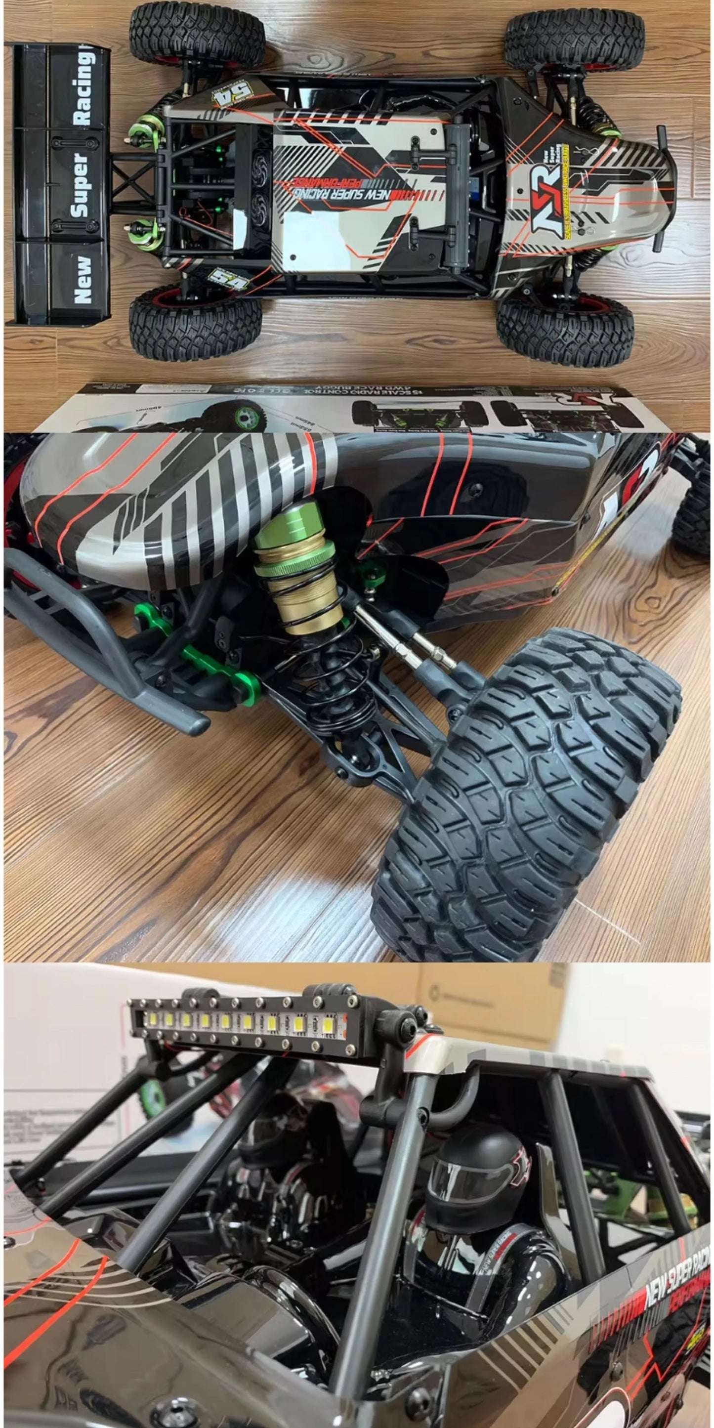 NSR 5XL-E 1/5 4WD Brushless 6-8S RC CAR RTR