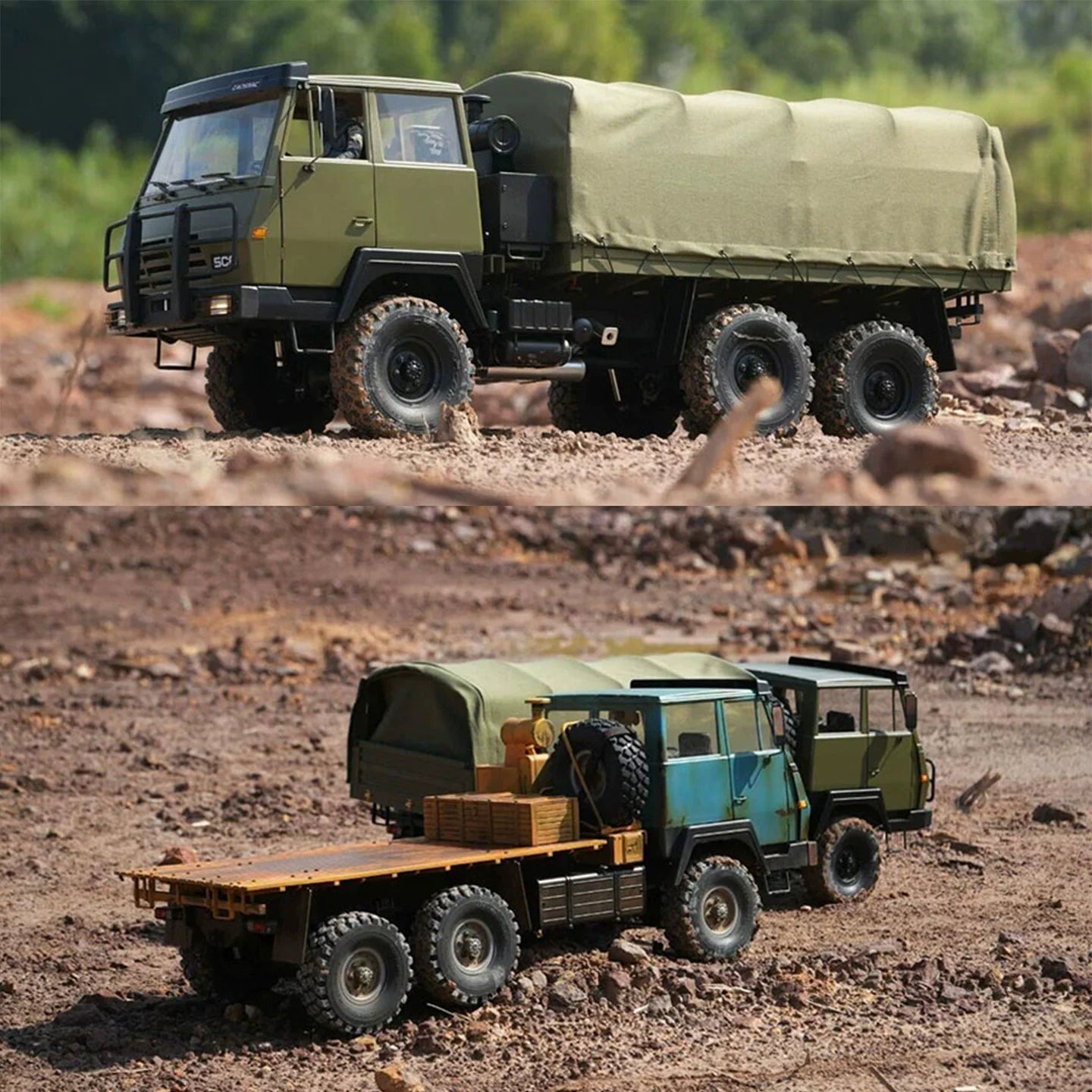 CROSSRC SC6 1/12 6X6 RC TRUCK KIT RTR