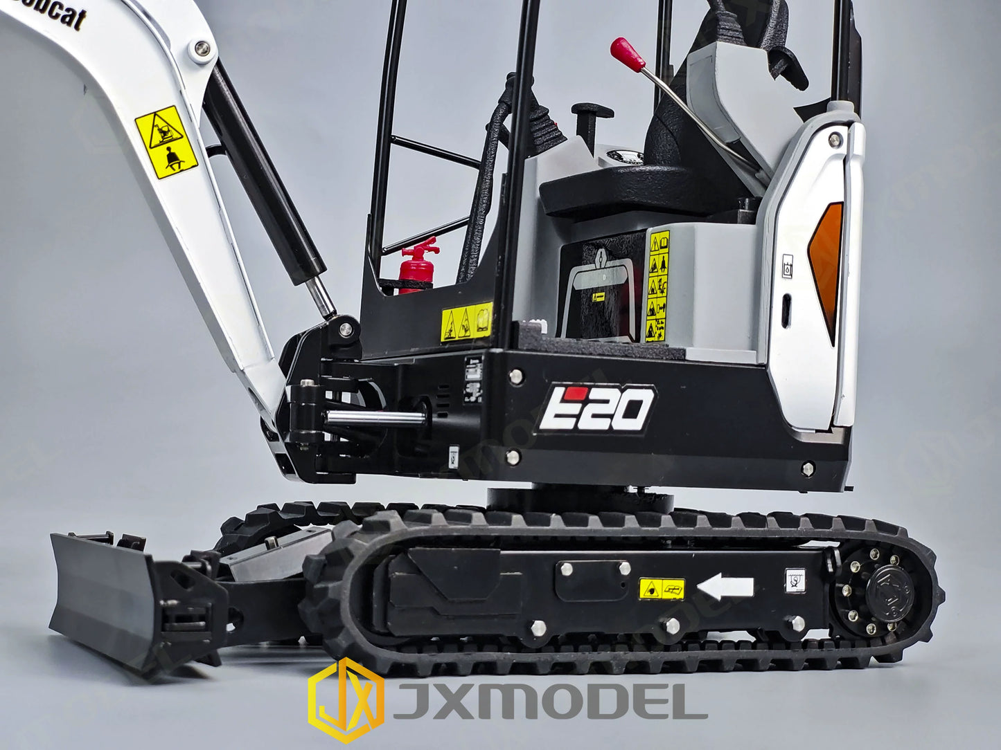 JXMODEL JX-E20-V2.0 RC Micro Desktop Metal Hydraulic Excavator RTR
