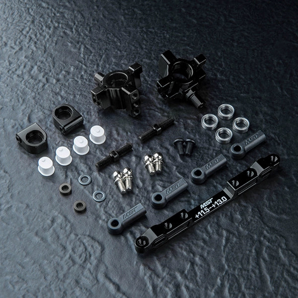 MST FRX MRX RMX EX 1/10 RC drift car Aluminum alloy TMB rear wheel seat set Metal wheel cup op part 210719R BK