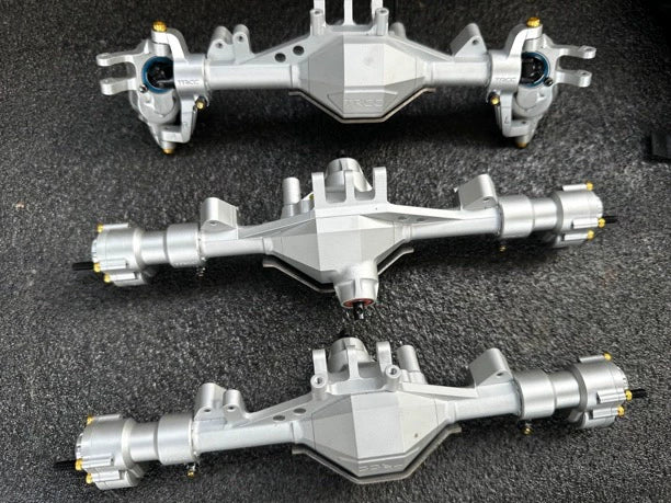 Traction Hobby KM F150 Tank300 1/8 Rc Car Op 4x4 6x6 All Metal ‌Portal Axle‌ Set