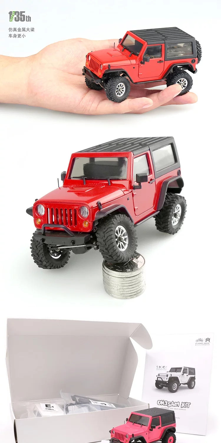 Orlandoo Hunter A01 1/35 FULL OP Brushless RC Climbing Wrangler Crawler CAR RTR