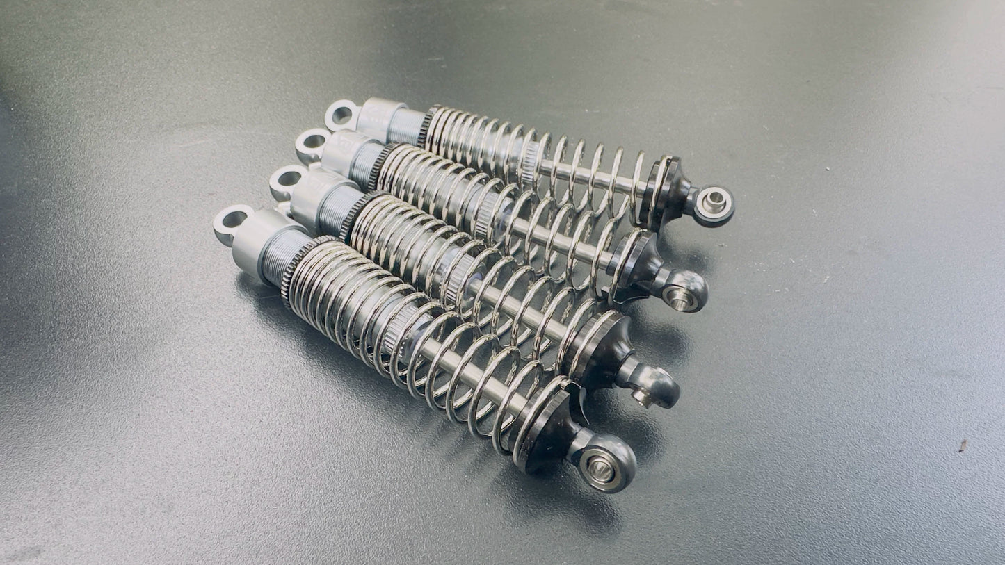TRCC TRACTION HOBBY 1/8 KM Tank 300 Raptor F150 Ram 1500 CNC Metal Door Axle  Actuator Block Shock Absorber, Ball Head Tie Op Parts