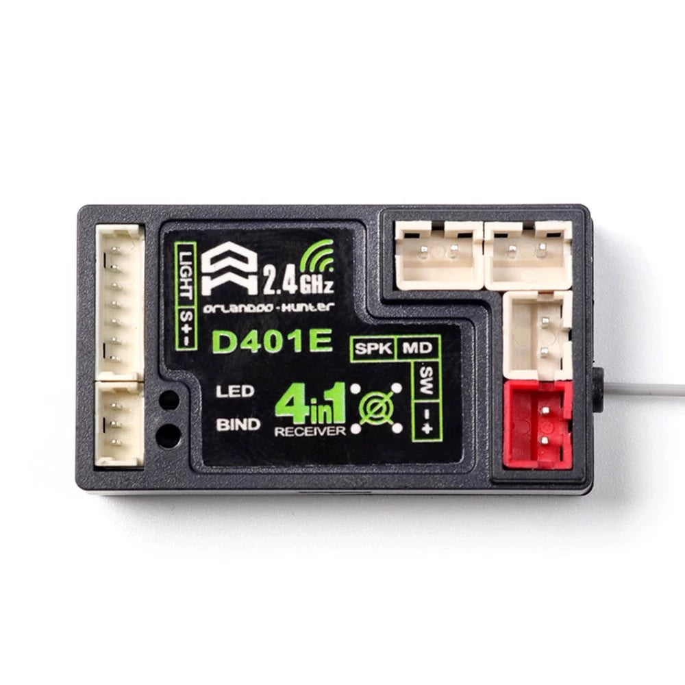 Orlando Hunter D4L Remote Control 2.4G Integrated Light Group Sound Group ESC 4-in-1 Receiver