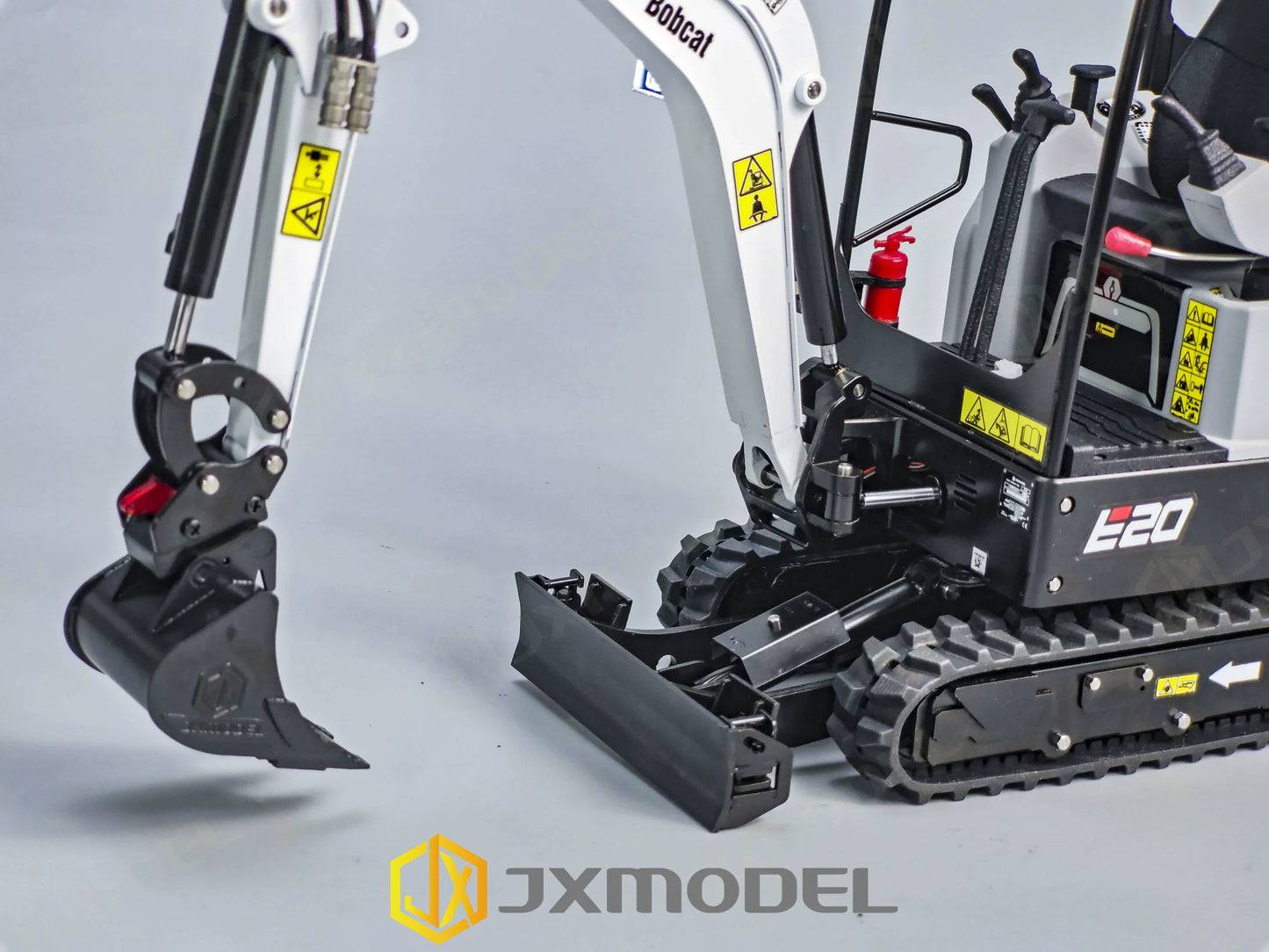 JXMODEL JX-E20-V2.0 RC Micro Desktop Metal Hydraulic Excavator RTR