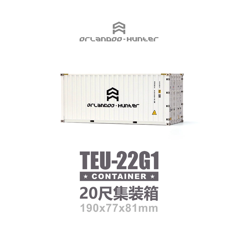 Orlandoo Hunter 1/32 N03 Container Skelett Anhänger Kunststoff Modell KIT