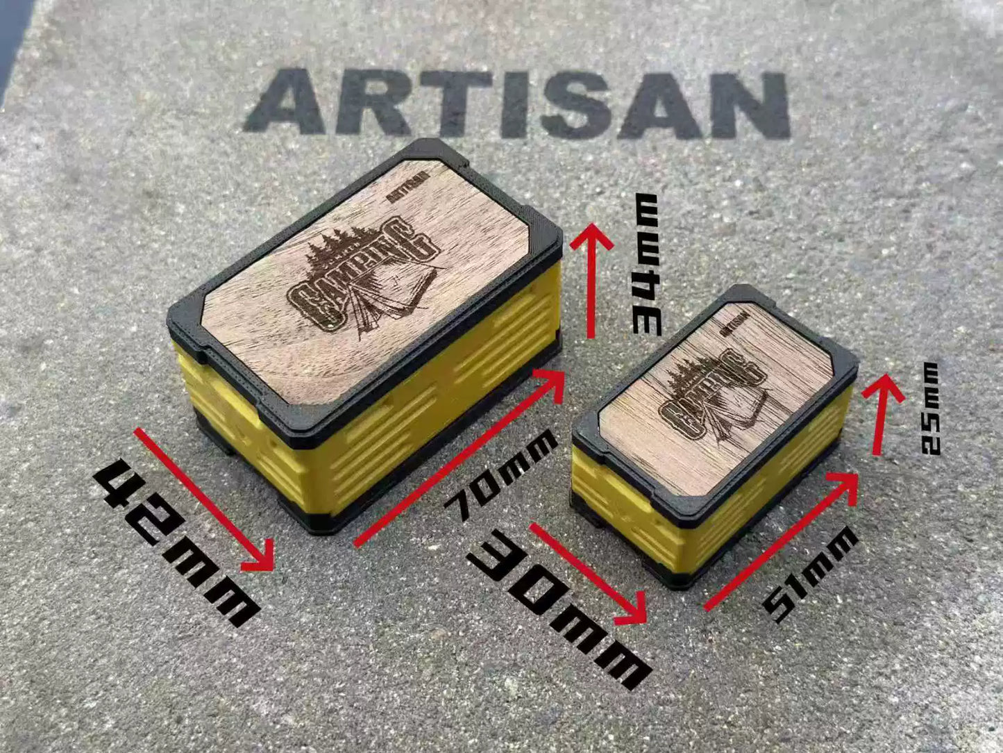 ARTISAN 1/10 RC CAR Decorative 3D Printed Roof Magnetic Trunk