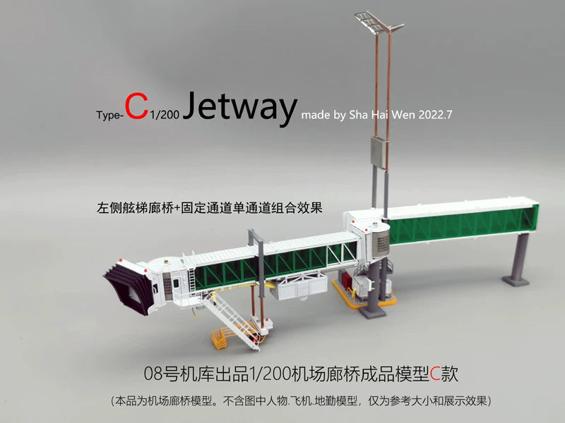 1:200 Miniature Airliner Scene Alloy Gangway Bridge  Model