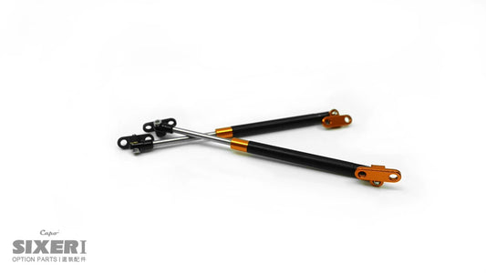 CAPO SIXER1 Samurai Jimney, Hood Metal Strut 1/6 Rc Car