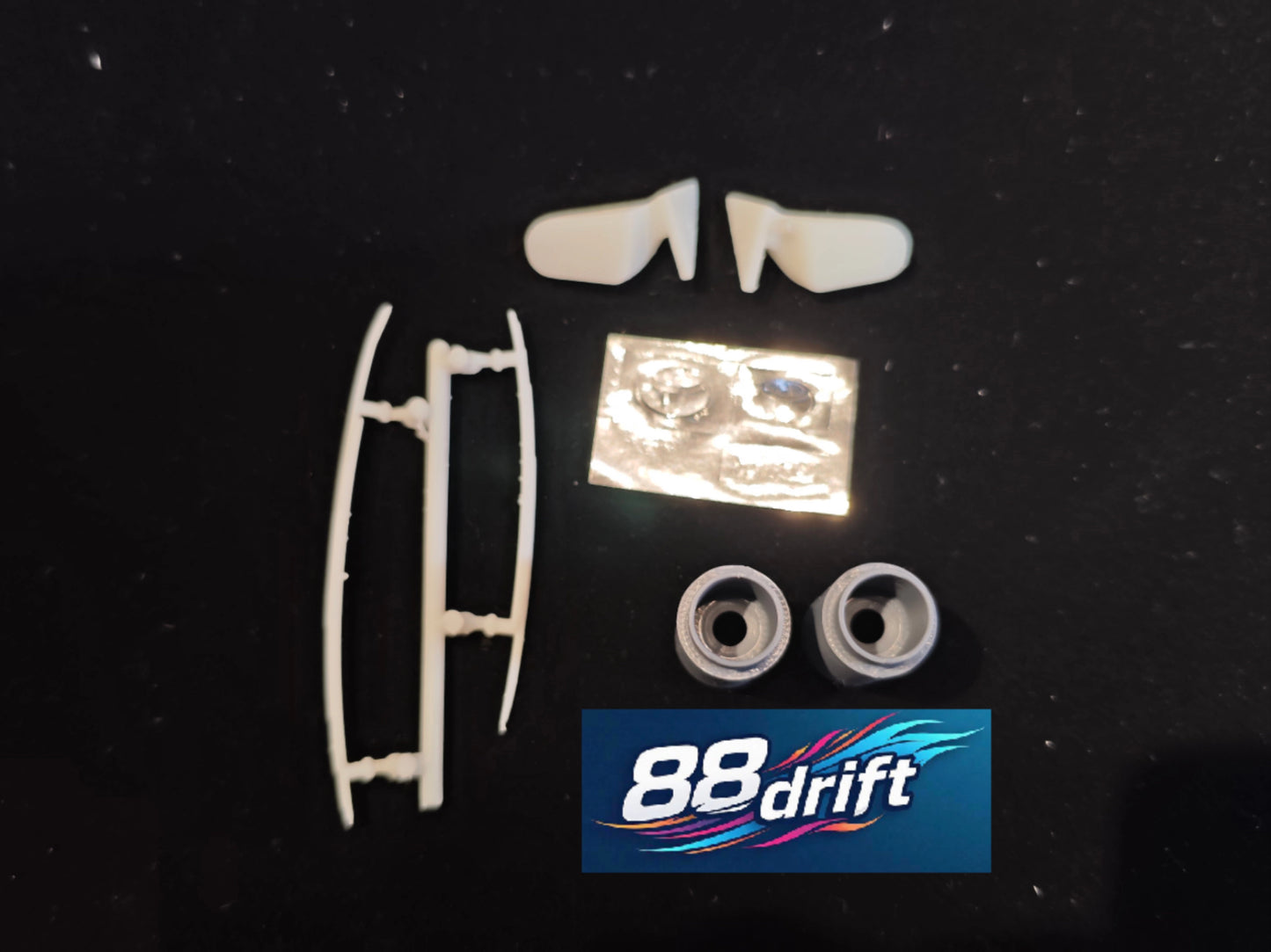 88Drift 1/10 RC Drift Car Transparent Shell GR Pandem