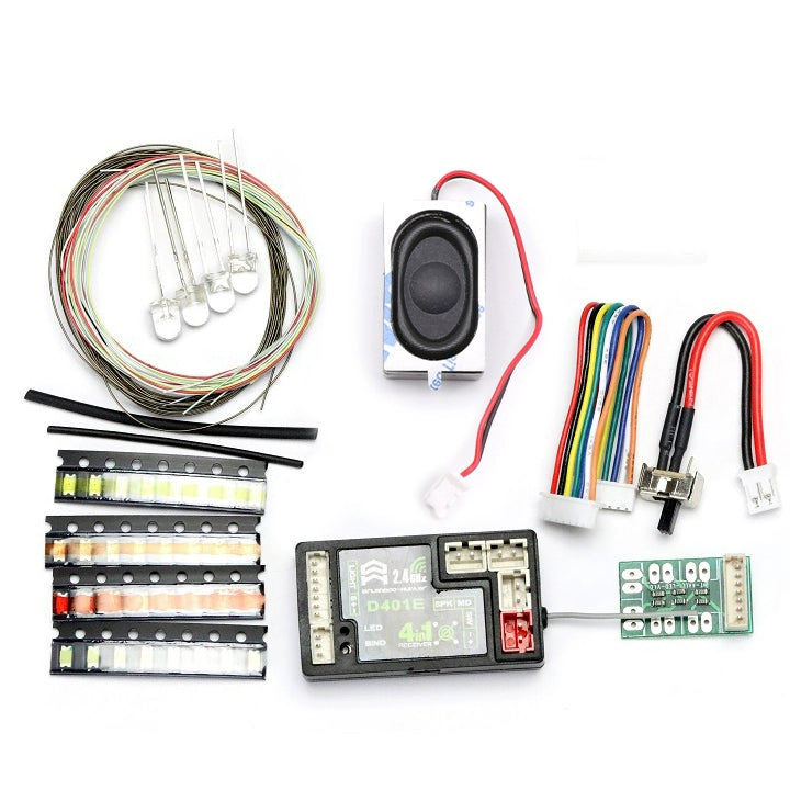 Orlando Hunter D4L Remote Control 2.4G Integrated Light Group Sound Group ESC 4-in-1 Receiver