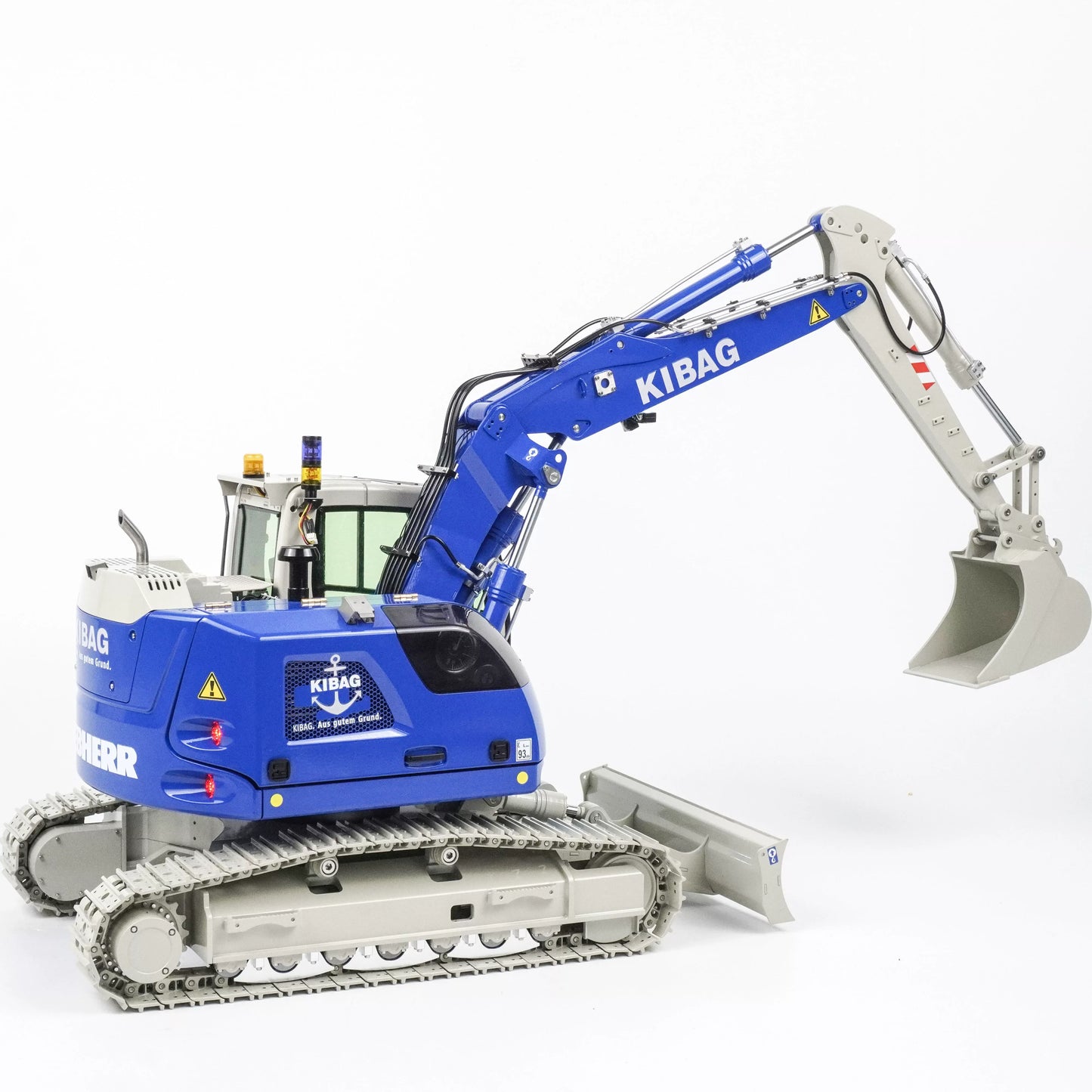 CUT-914 RC 1/14 RC Hydraulic Crawler Tailless Excavator Blue Painted RTR