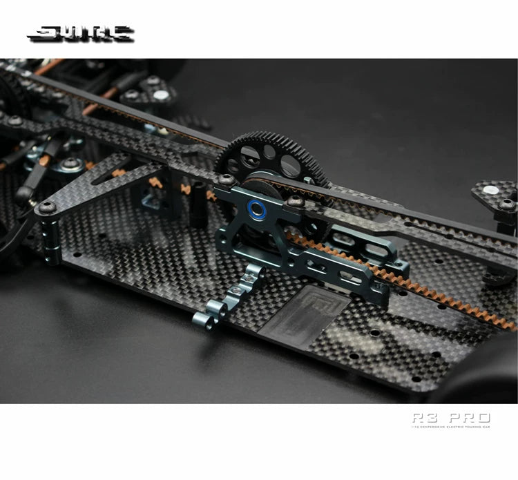 SNRC 1/10 Rc Car R3-G R3-CR3-PRO Center 4WD Belt Carbon Fiber Frame Kit