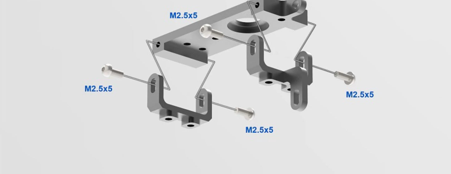 CAPO JKMAX Rc Car Differential Lock Gear Set Toggler Control End Kit