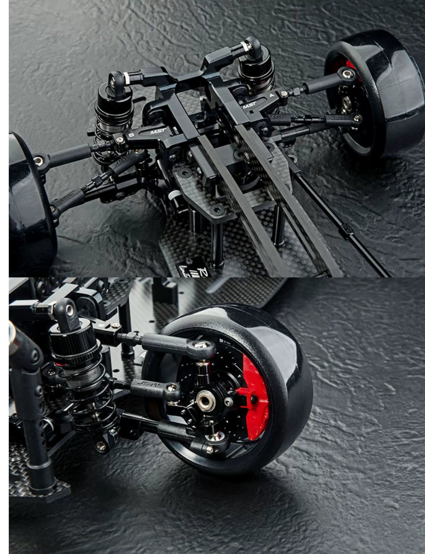 MST RMX3.0 KMW 1/10 Full OP RRX RC DRIFT CAR Frame 532195BK