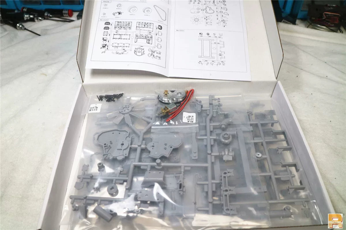 CROSSRC TC6 C12 1/12 Rc Car Engine Plastic Model Unpainted KIT CS-97400730