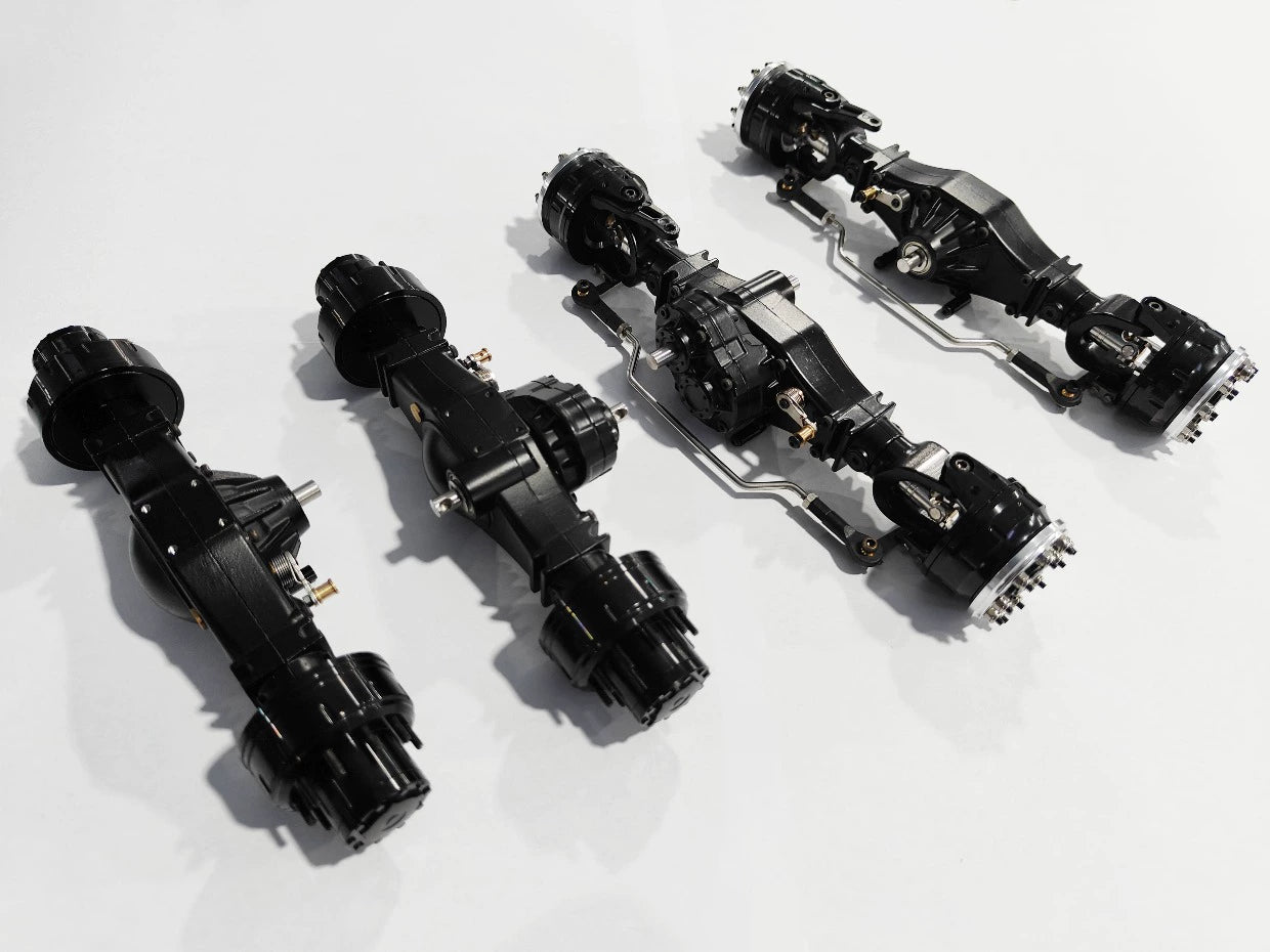 Kabolite 1/14 Rc Truck 6x6 8x8 Wheel Side Reduction Axle Suspension Gearbox Collection