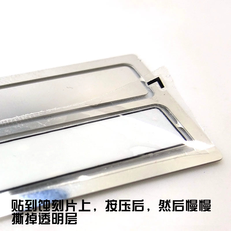 Kaya 1/14 Tamiya Rc Tractor Model License Plate Frame DD2143