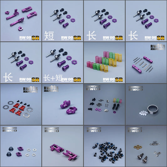 ZERORC RW00SR MR/AWD OP 1/24 Rc Drift Car Full Op Sets