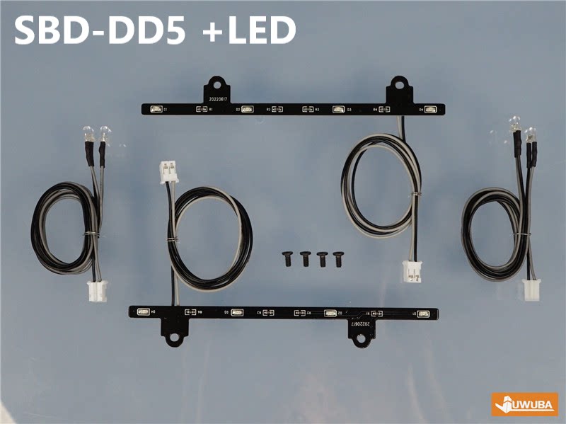 1/14 Scania 770S 6 × 4 56368 Rc Tractor Side Skirt Light SB-DD5