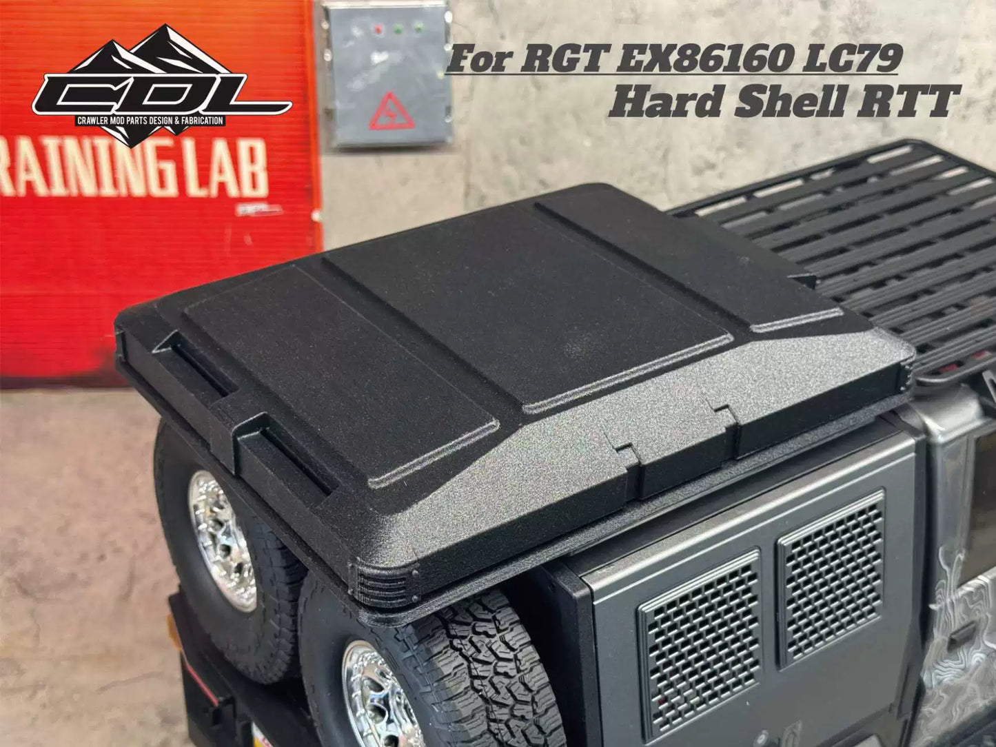 RGT Lc79 1/10 RC CAR Magnetic Roof Tent Model