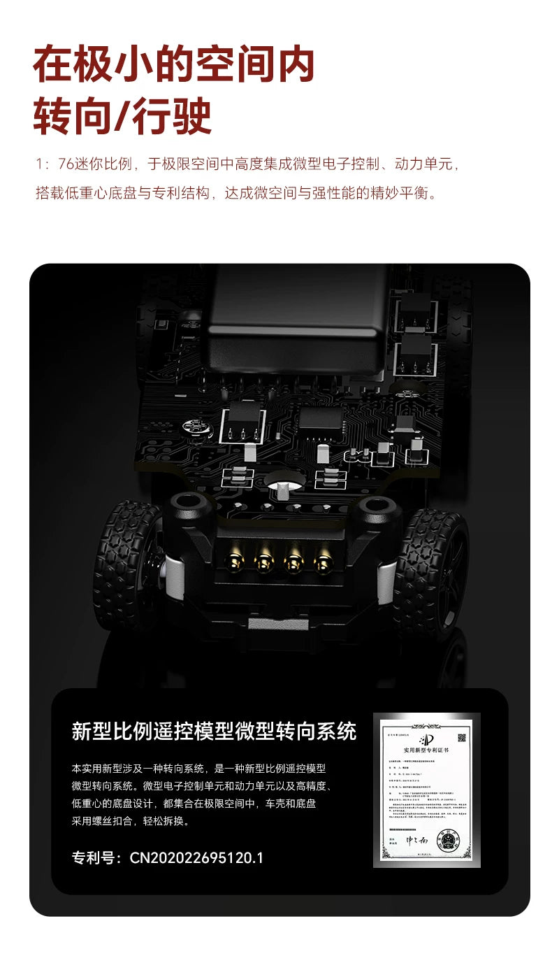 TURBO RACING 2026 1/76 C71 C72 C73 C74 4in 1 RC CAR Limited Edition Set RTR
