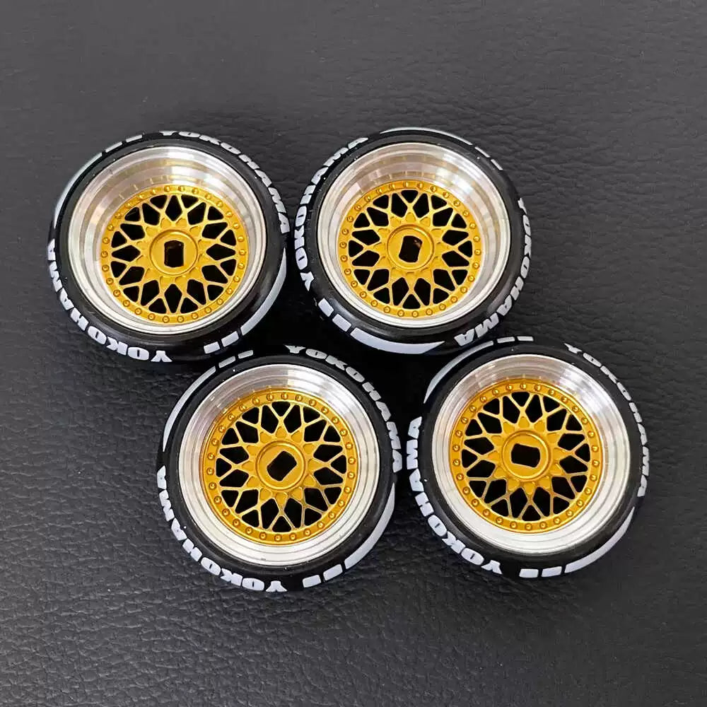TG Racing BBS Metal Tires 20MM for 1/24 Rc Drift Car MINIZ DRZ Miniq TRC ArtTG Mk3