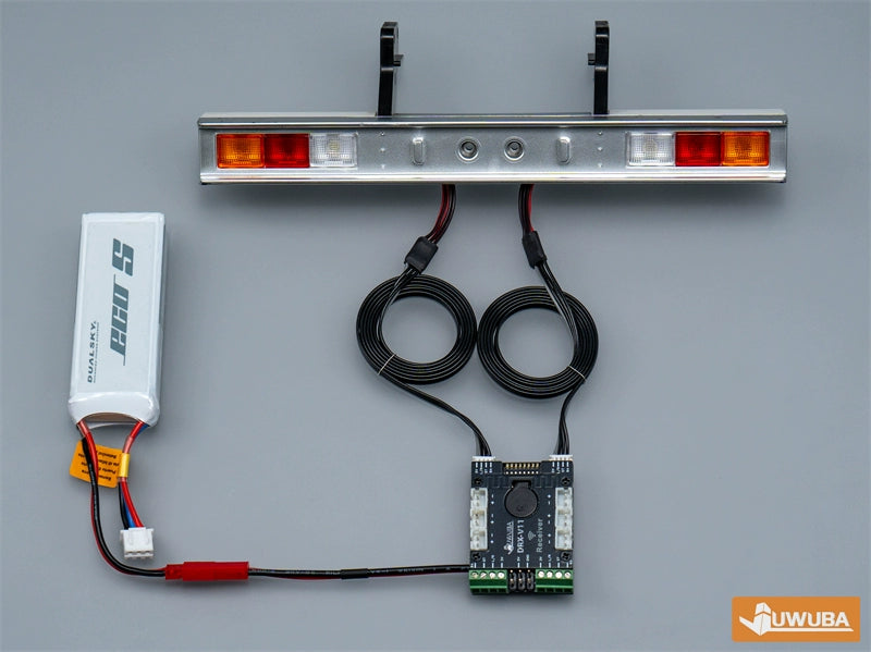 JWB TAMIYA 1/14 RC TRACTOR DTX-V11 DRX-V11 Wireless Light Control System
