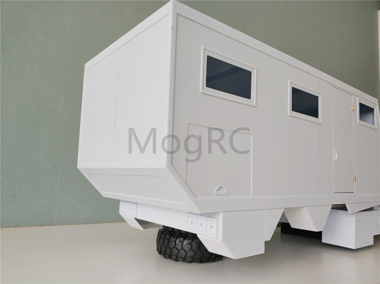 1/10 TRX6 SCX10 90046 Rc Car 3D Printed Unimog U5000 RV, Plastic Case 313 324mm Wheelbase