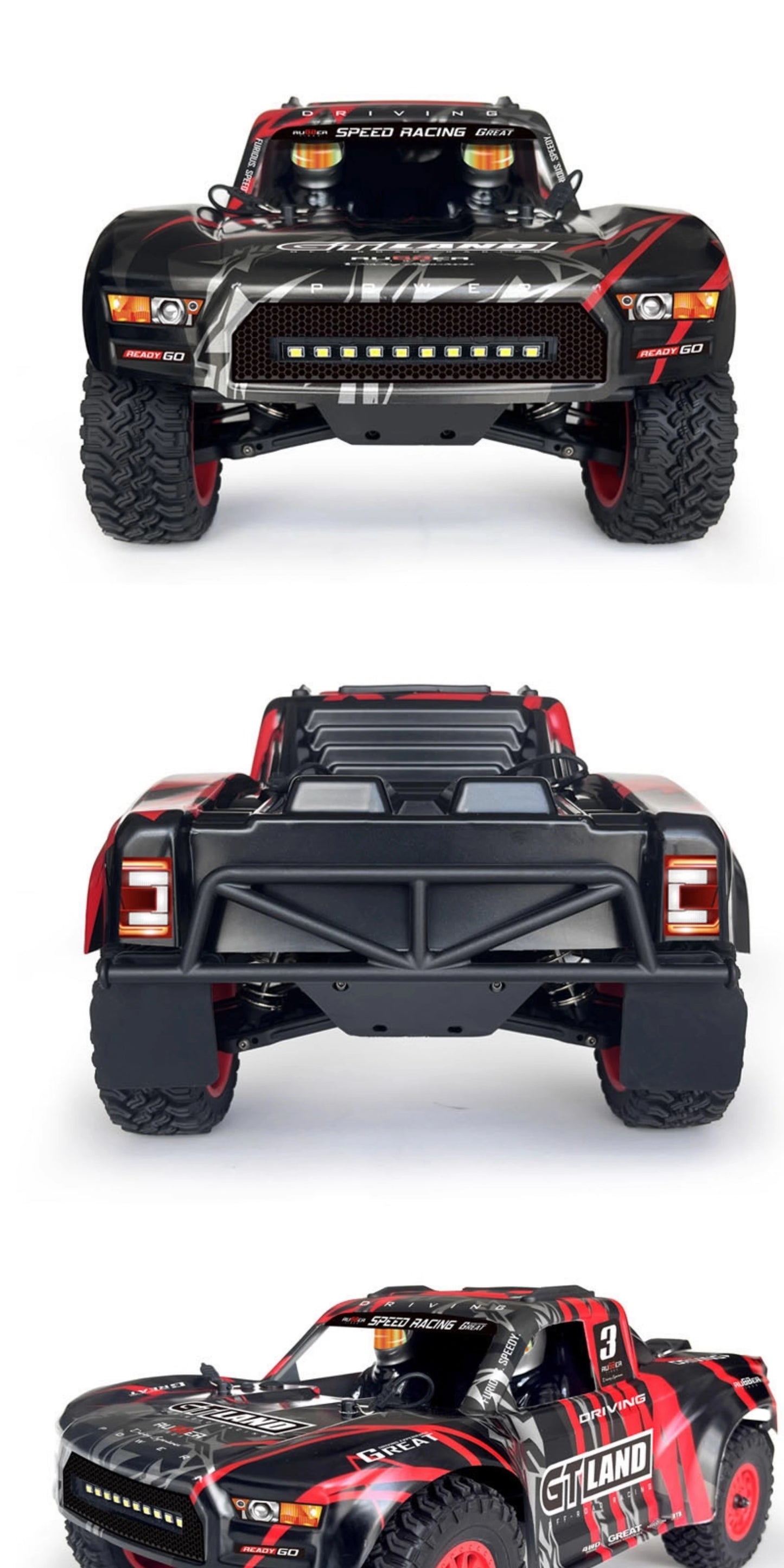 GTFANS M607 1/12 4wd Brushless RC CAR 2S 70KM/H RTR